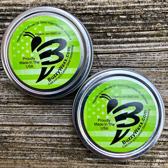 BuzzyWaxx Green 2 cans